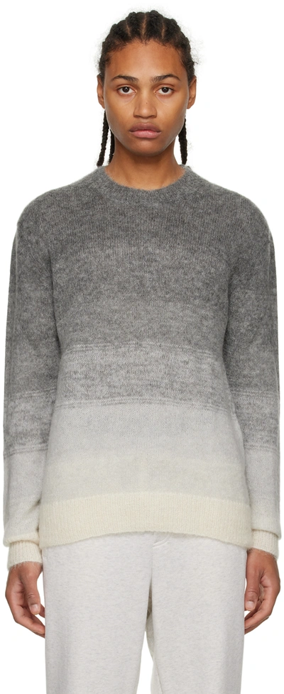Shop Nn07 Gray Walther 6526 Sweater In Grey Multi