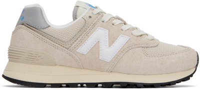 Shop New Balance Off-white 574 Sneakers