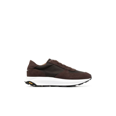 Shop Unseen Footwear Brown Trinity Tech Low-top Sneakers