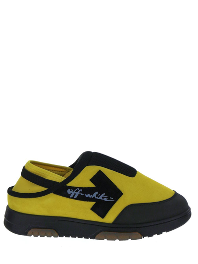 Shop Off-white Mule Out Of Office In Yellow