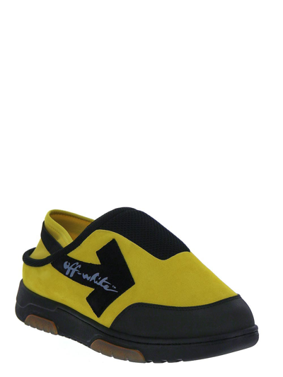 Off-white Out Of Office Slip-on Sneakers In Yellow