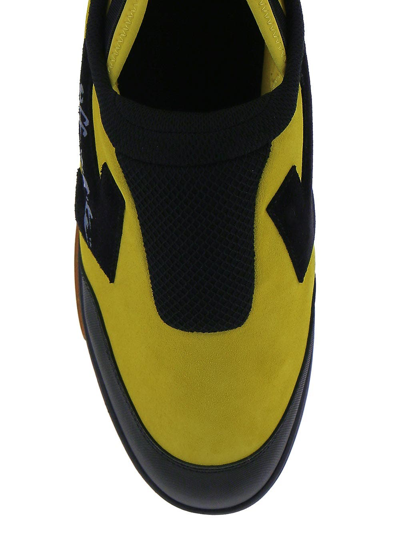 Off-white Out Of Office Slip-on Sneakers In Yellow