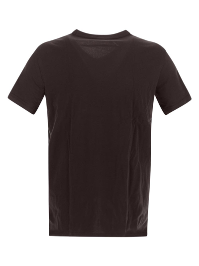 Shop Tom Ford Underwear V-neck T-shirt In Black