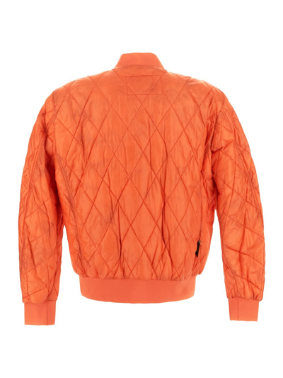 Shop Bpd Bomber Jacket In Orange