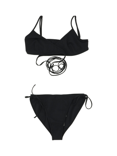Shop Balenciaga Beachwear In Black/white W