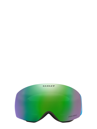 Shop Oakley Oo7064 Blue Sunglasses