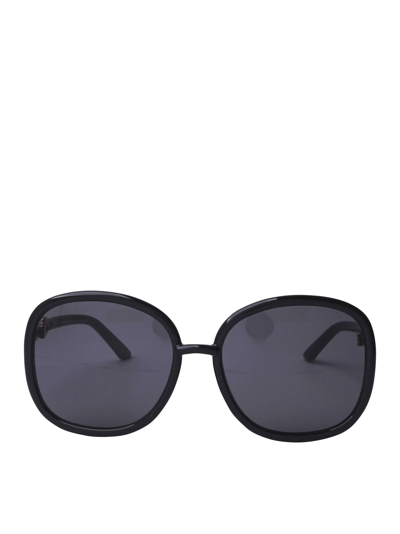 Shop Gucci Gg0892sa Black Sunglasses