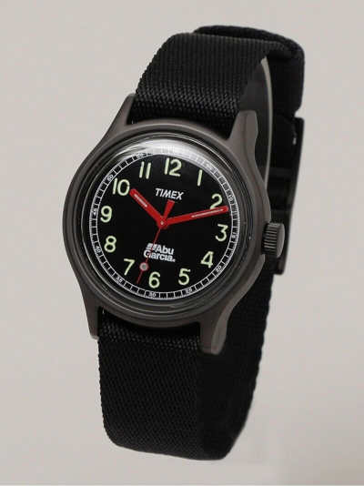 Pre-owned × Abu Garcia 36mm Fabric Strap Bracelet Watch Japan Limited