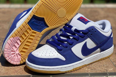 Pre-owned Nike Sb Dunk Low Los Angeles Dodgers La Do9395-400 