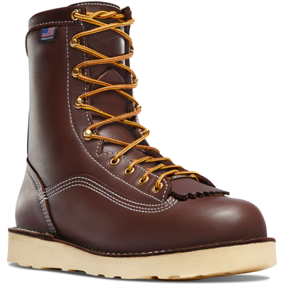 Pre-owned Danner ® Power Foreman Brown 8" Waterproof Work Boots 15200 - All Sizes -