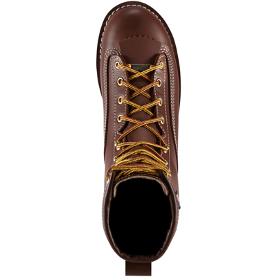 Pre-owned Danner ® Power Foreman Brown 8" Waterproof Work Boots 15200 - All Sizes -
