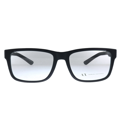 Shop Armani Exchange Ax 3016 8078 53mm Unisex Square Eyeglasses 53mm In Black