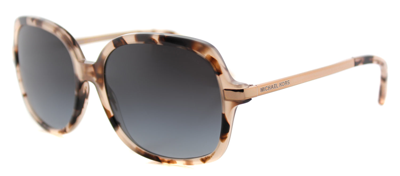 Shop Michael Kors Adrianna Ii Mk 2024 316213 Womens Square Sunglasses In Pink