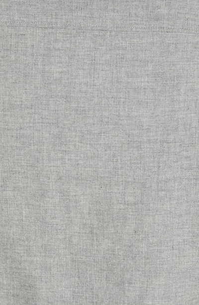 Travismathew Hefe Regular Fit Flannel Sport Shirt In Heather Quiet Shade