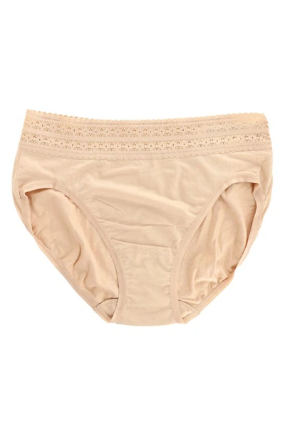 Hanky Panky Plus Size Dreamease French Brief Exclusive In Chai