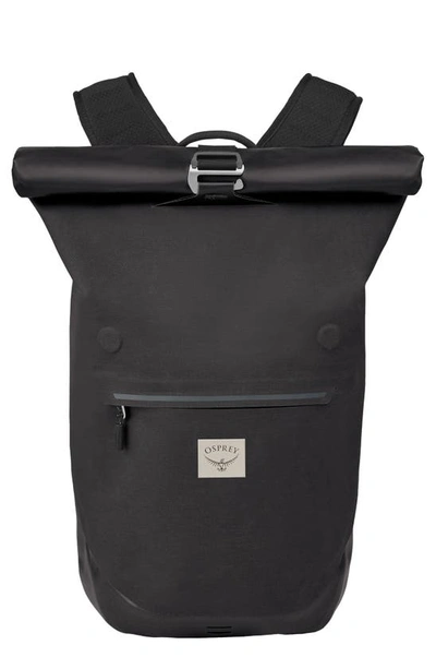 Shop Osprey Arcane™ 18l Waterproof Roll Top Backpack In Stonewash Black