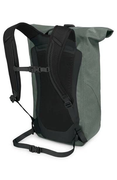 Shop Osprey Arcane™ 18l Waterproof Roll Top Backpack In Pine Leaf Green