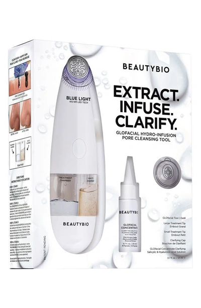 Shop Beautybio Glofacial Hydro-infusion Deep Pore Cleansing + Blue Led Clarifying Tool