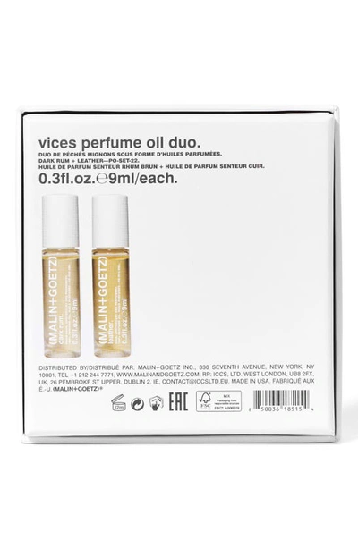 Shop Malin + Goetz Perfume Oil Duo