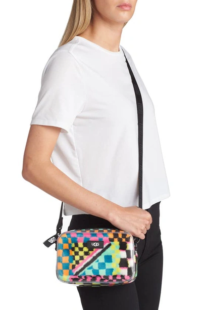 Shop Ugg Janey Ii Shoulder Bag In Black Multi Checks