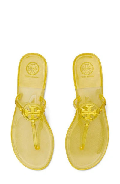 Tory Burch Women's Mini Miller Jelly Thong Sandals In Citrus | ModeSens