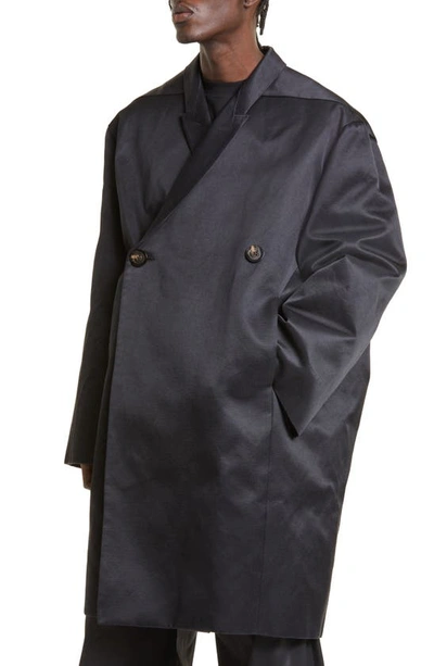 Jumbo Jmf Convertible Coat In Black