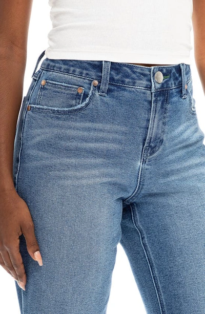 1822 Denim High Waist Straight Leg Jeans In Benny