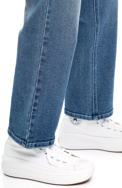 1822 Denim High Waist Straight Leg Jeans In Benny