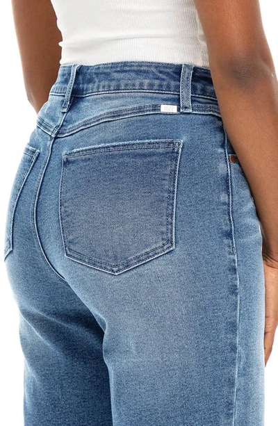 1822 Denim High Waist Straight Leg Jeans In Benny