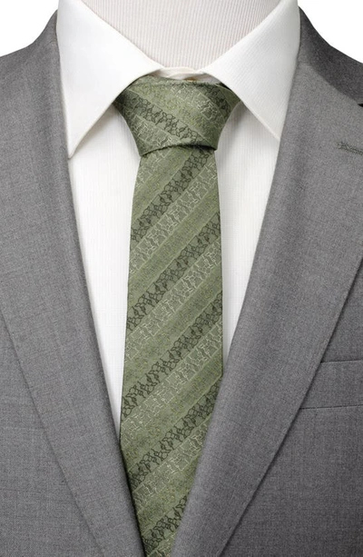 Shop Cufflinks, Inc . Grogu Silk Tie In Green