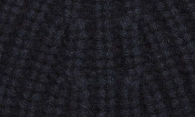 Shop Vince Knit Merino Wool & Cashmere Beanie Hat In Navy