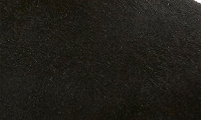 La Canadienne Ellen Genuine Shearling Mule In Black Suede