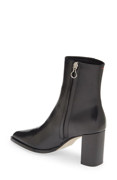 Shop Aeyde Gloria Pointed Toe Bootie In Black