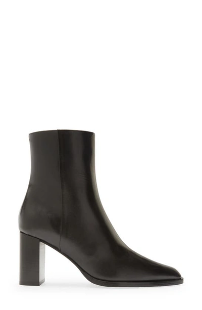 Shop Aeyde Gloria Pointed Toe Bootie In Black