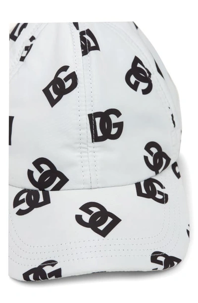Shop Dolce & Gabbana Dg Logo Baseball Cap In Dg Nero Fdo.b.natur.