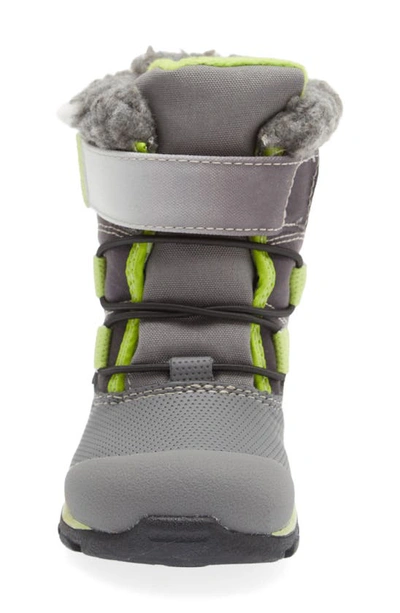 Shop See Kai Run Gilman Waterproof Snow Boot In Gray/ Gradient