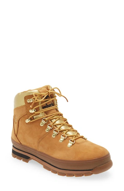 Shop Timberland Euro Waterproof Hiker Boot In Wheat