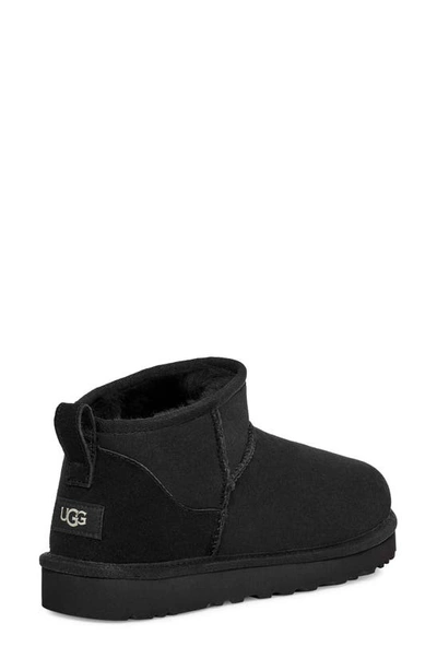 Ugg Australia Classic Ultra Mini Boots In Black