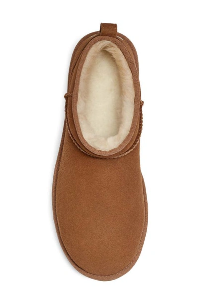 Ugg Classic Ultra Mini Boots In Chestnut