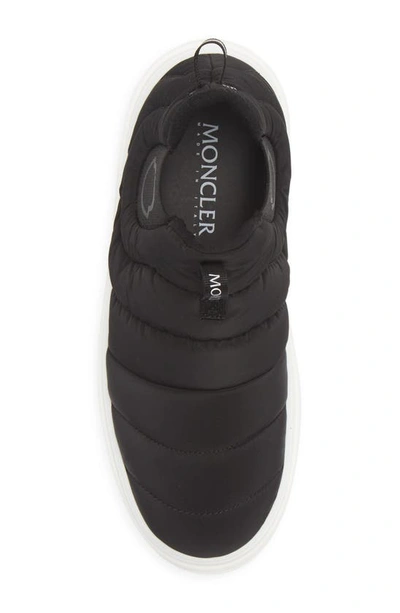 Shop Moncler Kids' Après Trail Quilted Sneaker In Black