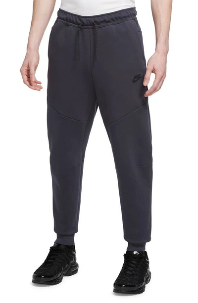 Shop Nike Tech Fleece Jogger Sweatpants In Cave Purple/ Black
