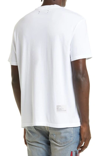 Shop Amiri X Wes Lang Solar Kings Cotton Graphic Tee In White