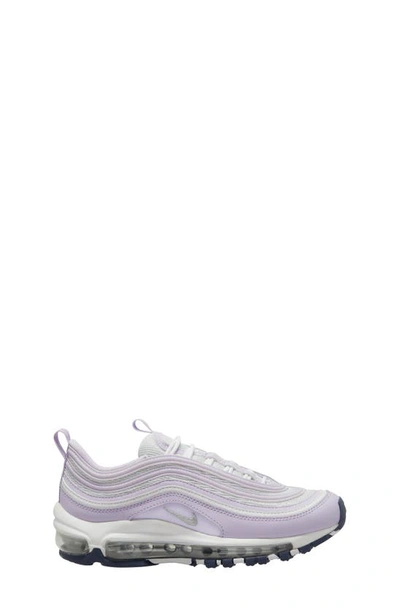 Shop Nike Kids' Air Max 97 Sneaker In White/ Silver/ Violet Frost