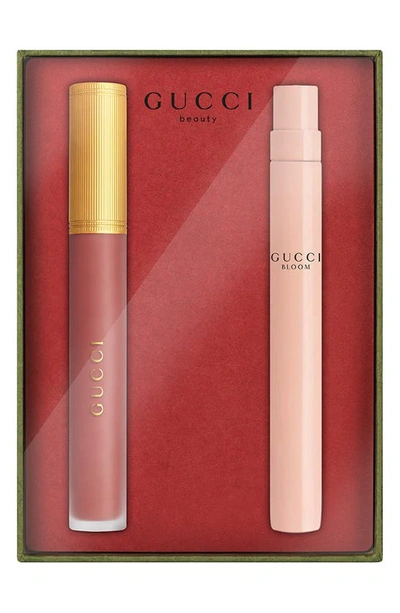 Shop Gucci Bloom Pen Spray & Matte Liquid Lipstick Set (nordstrom Exclusive) Usd $80 Value