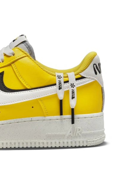 Shop Nike Air Force 1 '07 Lv8 Sneaker In Tour Yellow/ Black