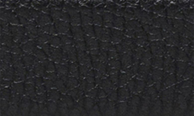 Santoni Leather Belt In Black