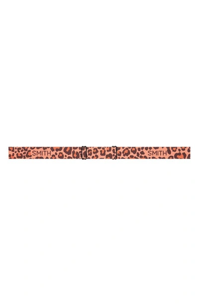 Smith Daredevil Snow Goggles In Coral Cheetah Print / Rc36