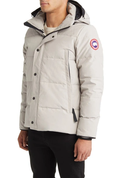 Shop Canada Goose Wydham Water Repellent 625 Fill Power Down Parka In Limestone