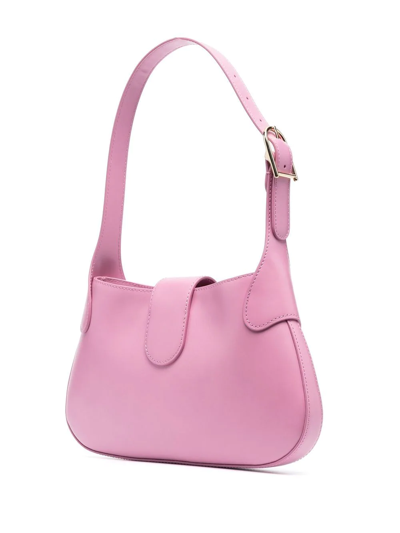 Shop Sandro Janet Shoulder Bag In Pink