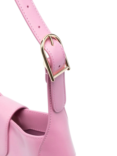 Shop Sandro Janet Shoulder Bag In Pink